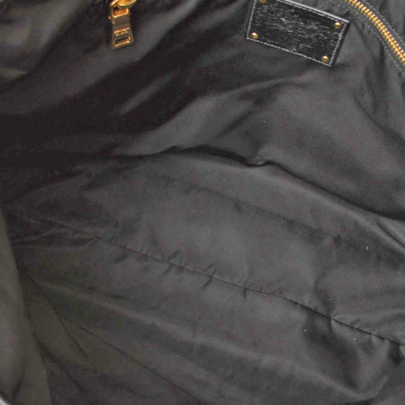 Prada Tote Bag Size PRADA BR4001 Nylon Vernis Black - Picture 9 of 10
